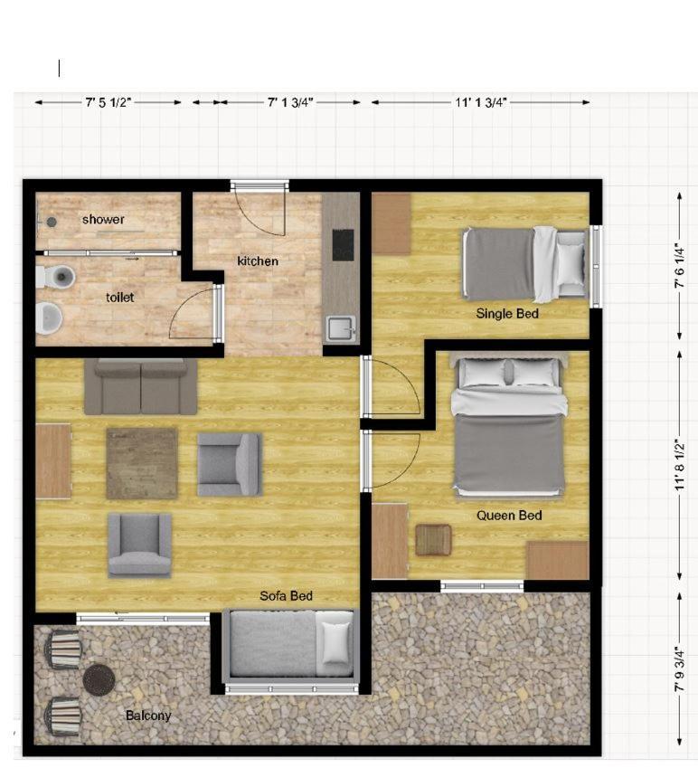 2 Room Apartment @ Langkawi Lagoon Resort Padang Mat Sirat Exterior photo